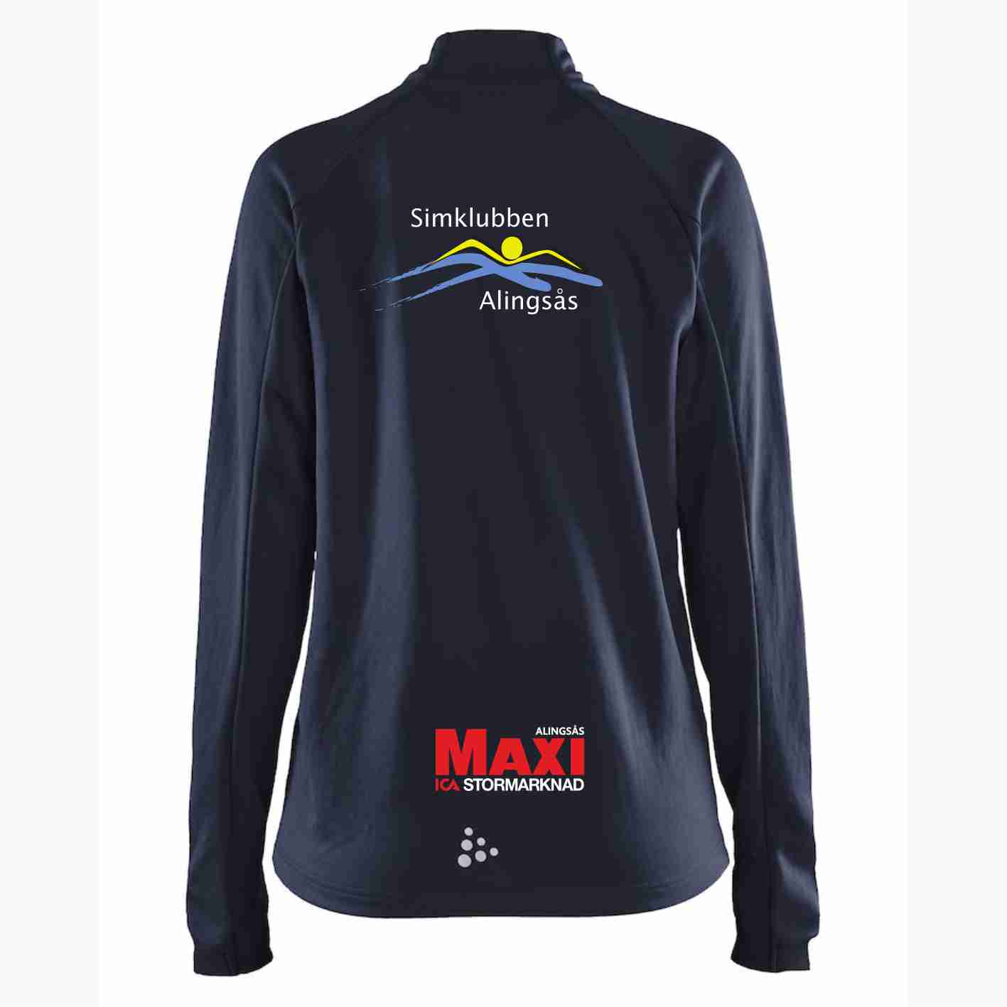 Tröja Craft Evolve 1/2-zip Alingsås Sim, junior - 2