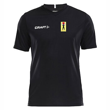 T-shirt Craft Squad Shotokan Center, svart, juniormodell