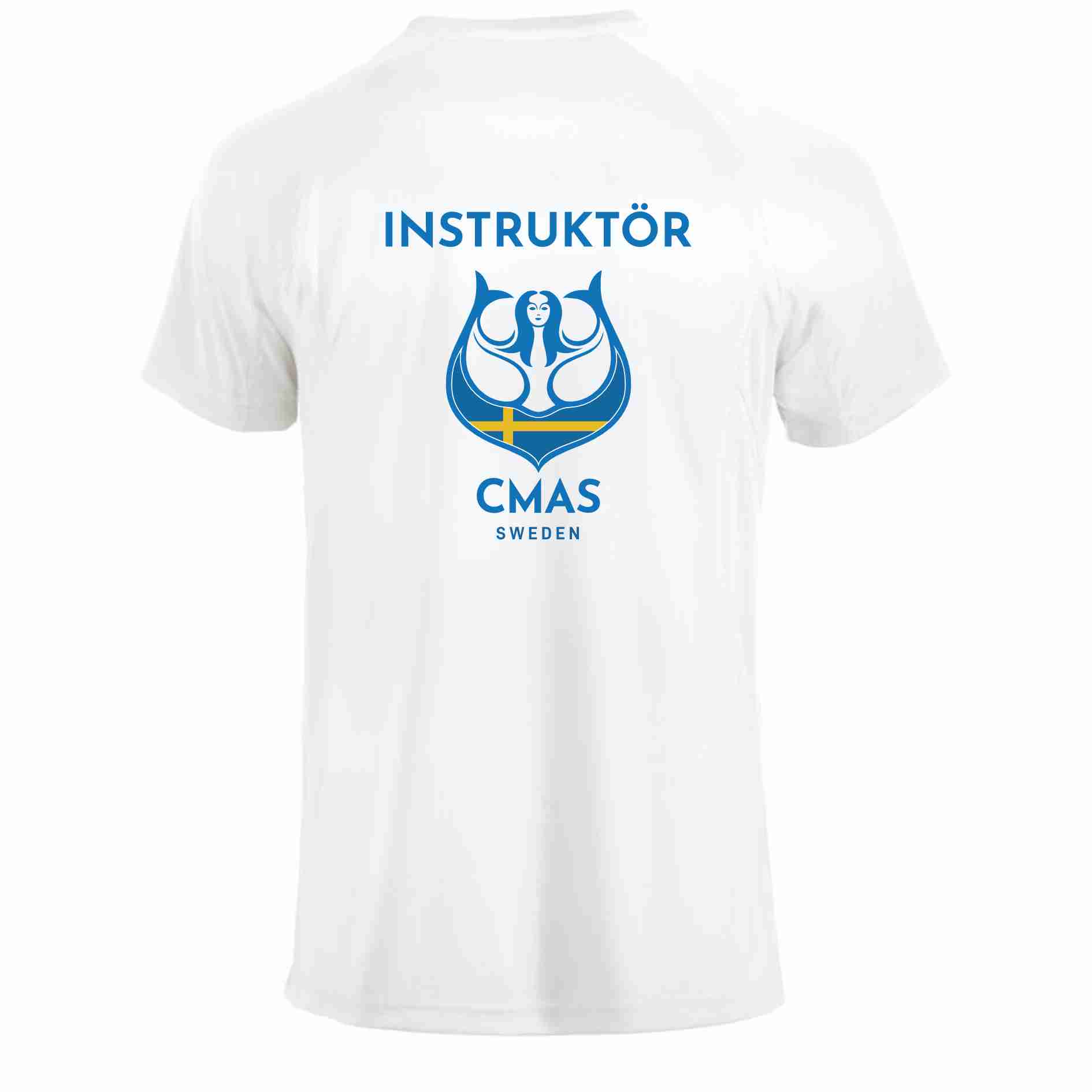 T-shirt Funktion  SSDF Instruktör, vit - 2