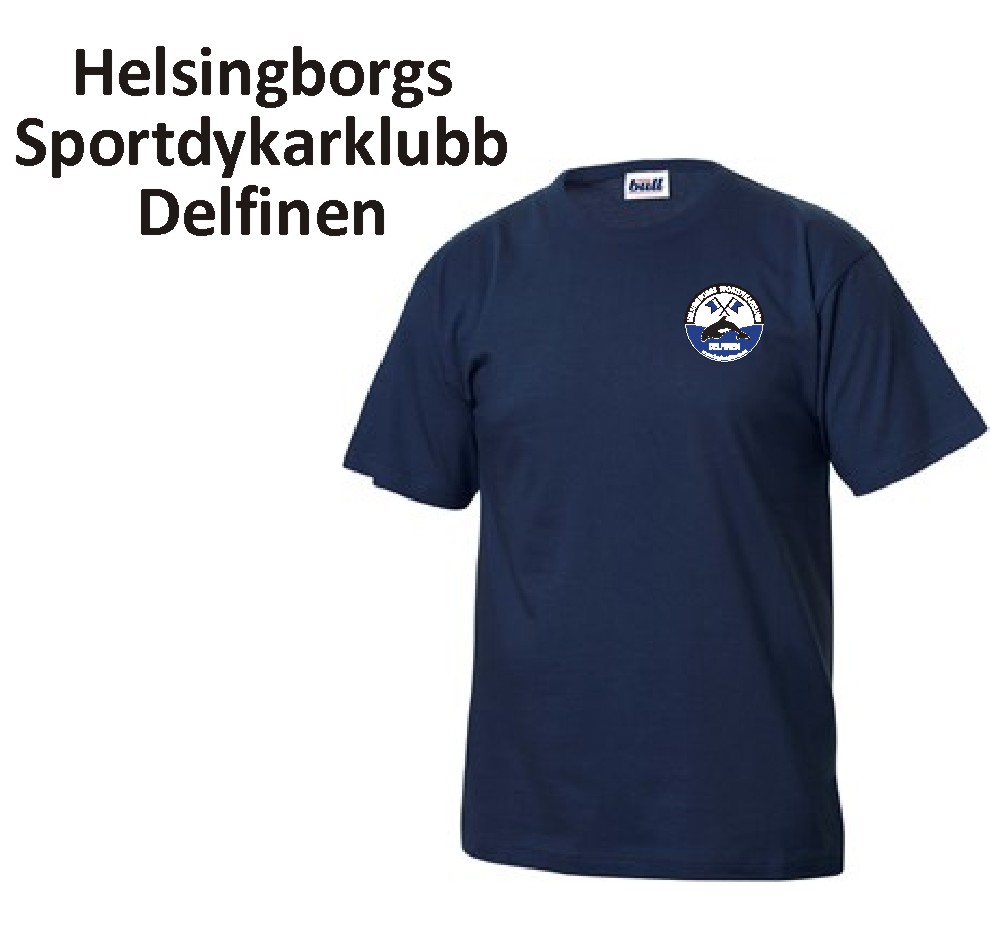 T-shirt Basic Delfinen