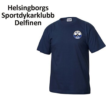 T-shirt Basic Delfinen