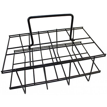 Flaskställ, metall, 8 fl