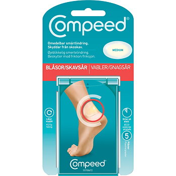 Compeed, skavsårsplåster, 5-pack