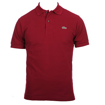 Lacoste pikétröja, bordeaux