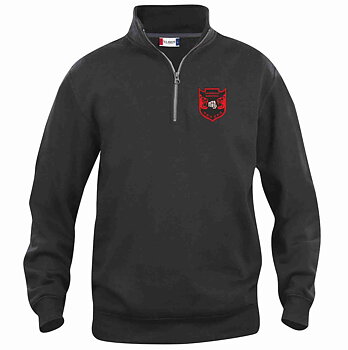 Sweatshirt Basic Halfzip Kanzen-Kai, vuxen unisex