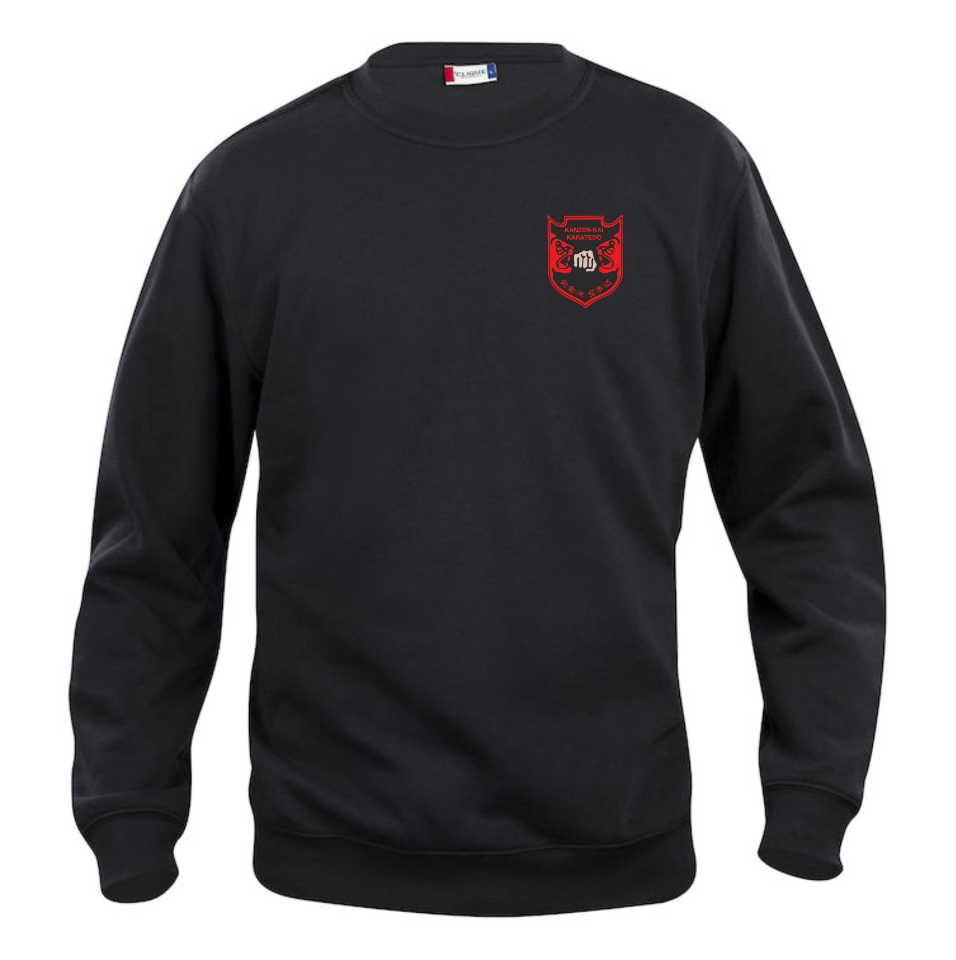 Sweatshirt Basic Roundneck Kanzen-Kai, junior o vuxen 