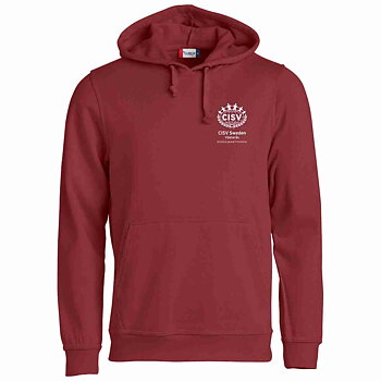 Hood Basic UNISEX CISV Västerås, vinröd