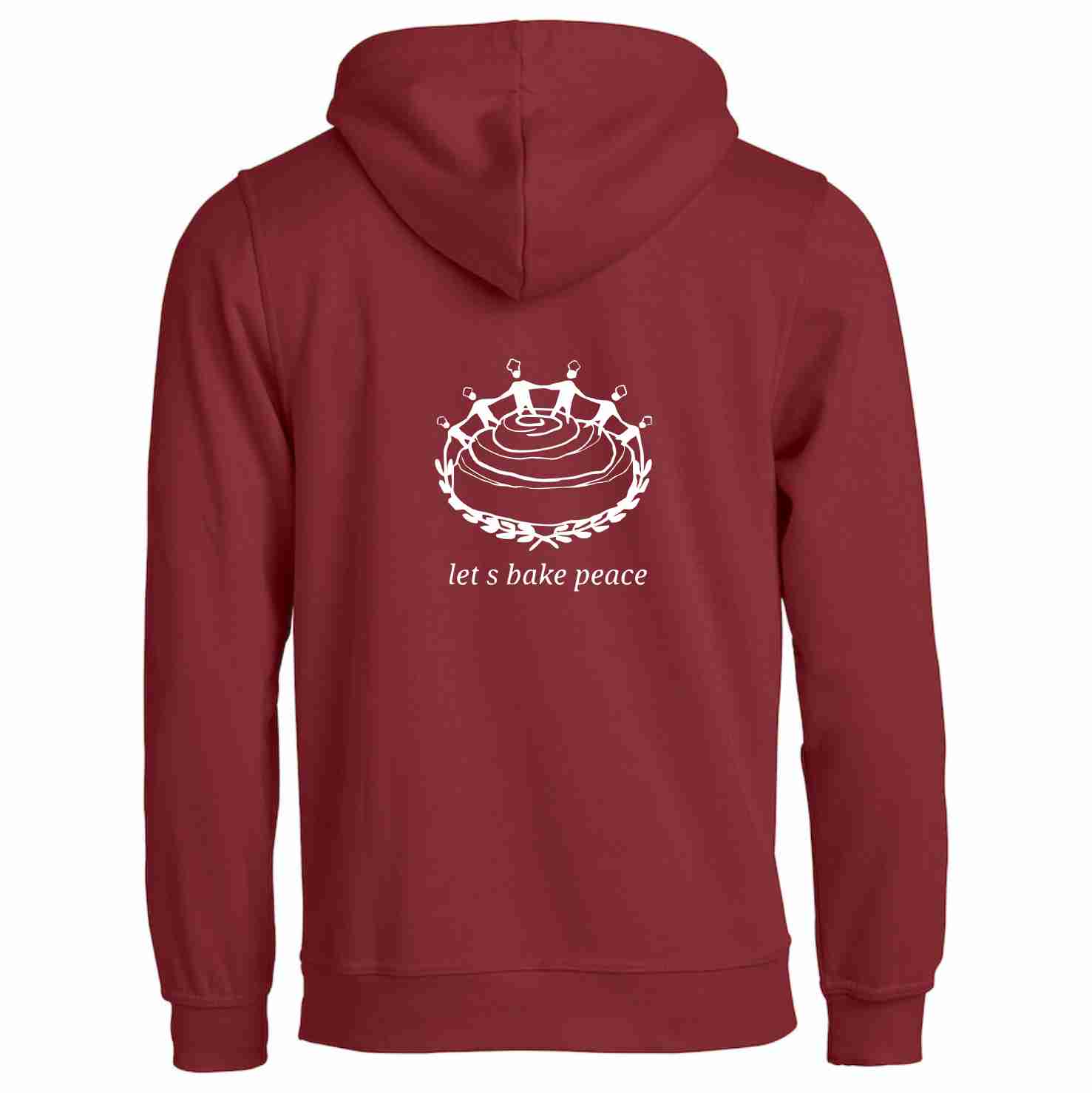 Hood Basic UNISEX CISV Västerås, vinröd - 2