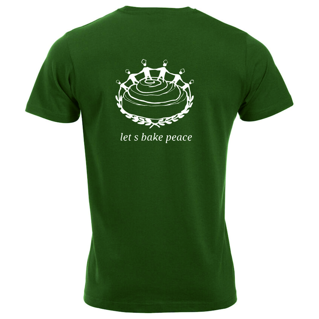 T-shirt Classic CISV Västerås bomull, mörkgrön - 2