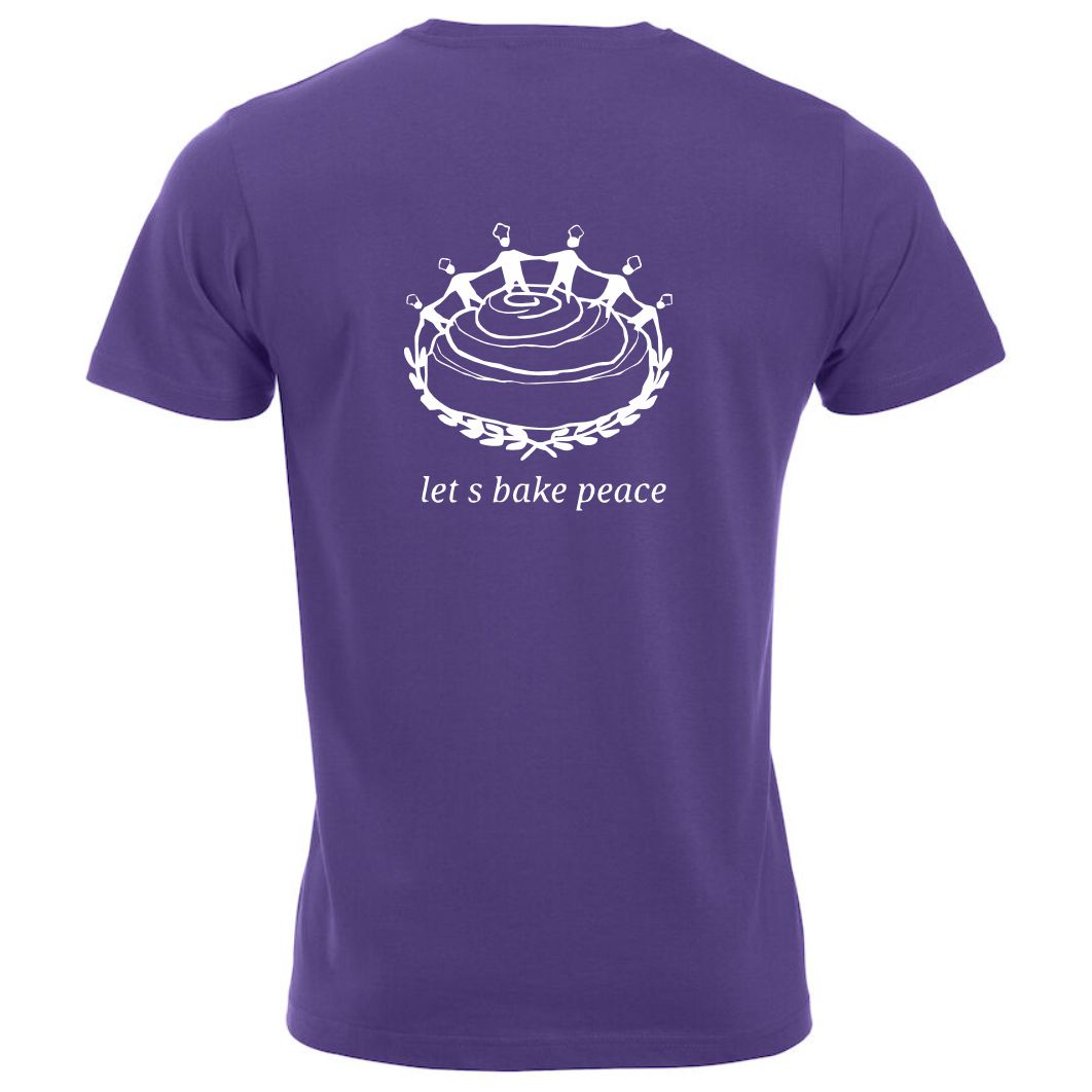 T-shirt Classic CISV Västerås bomull, lila - 2