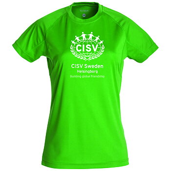 Tränings T-shirt Active-T CISV Helsingborg, grön