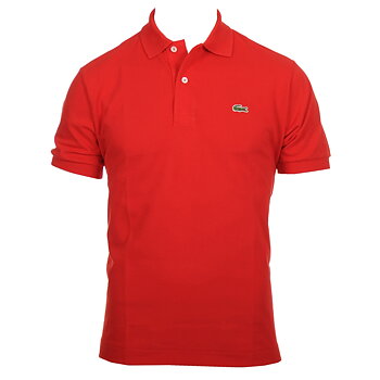 Lacoste pikétröja, röd