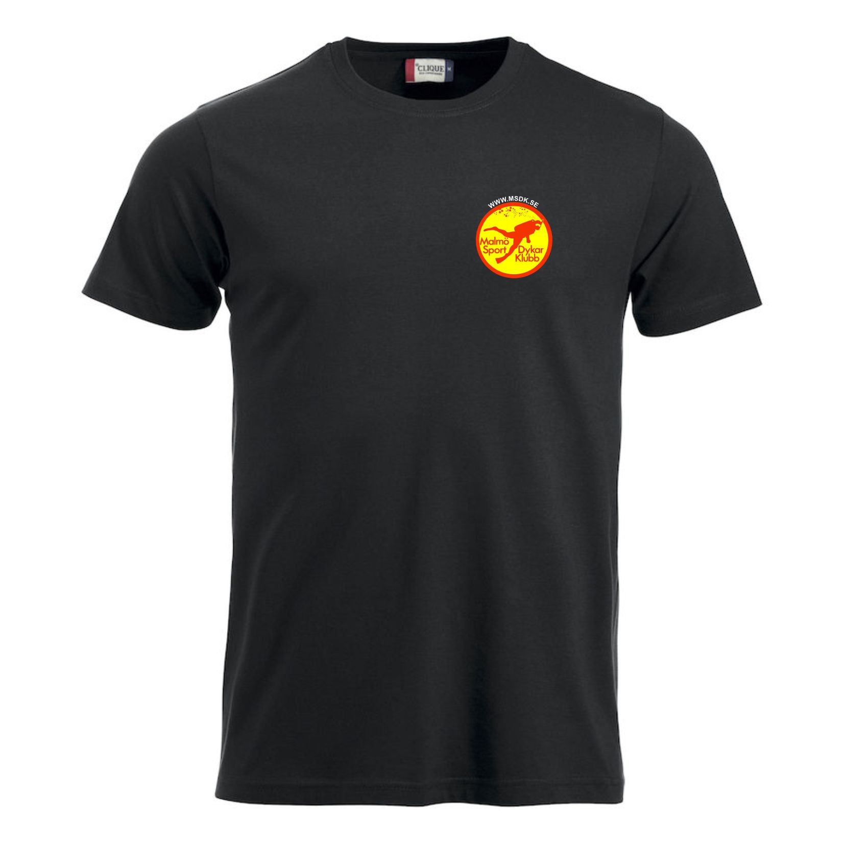 T-shirt Classic Malmö SDK, bomull, svart