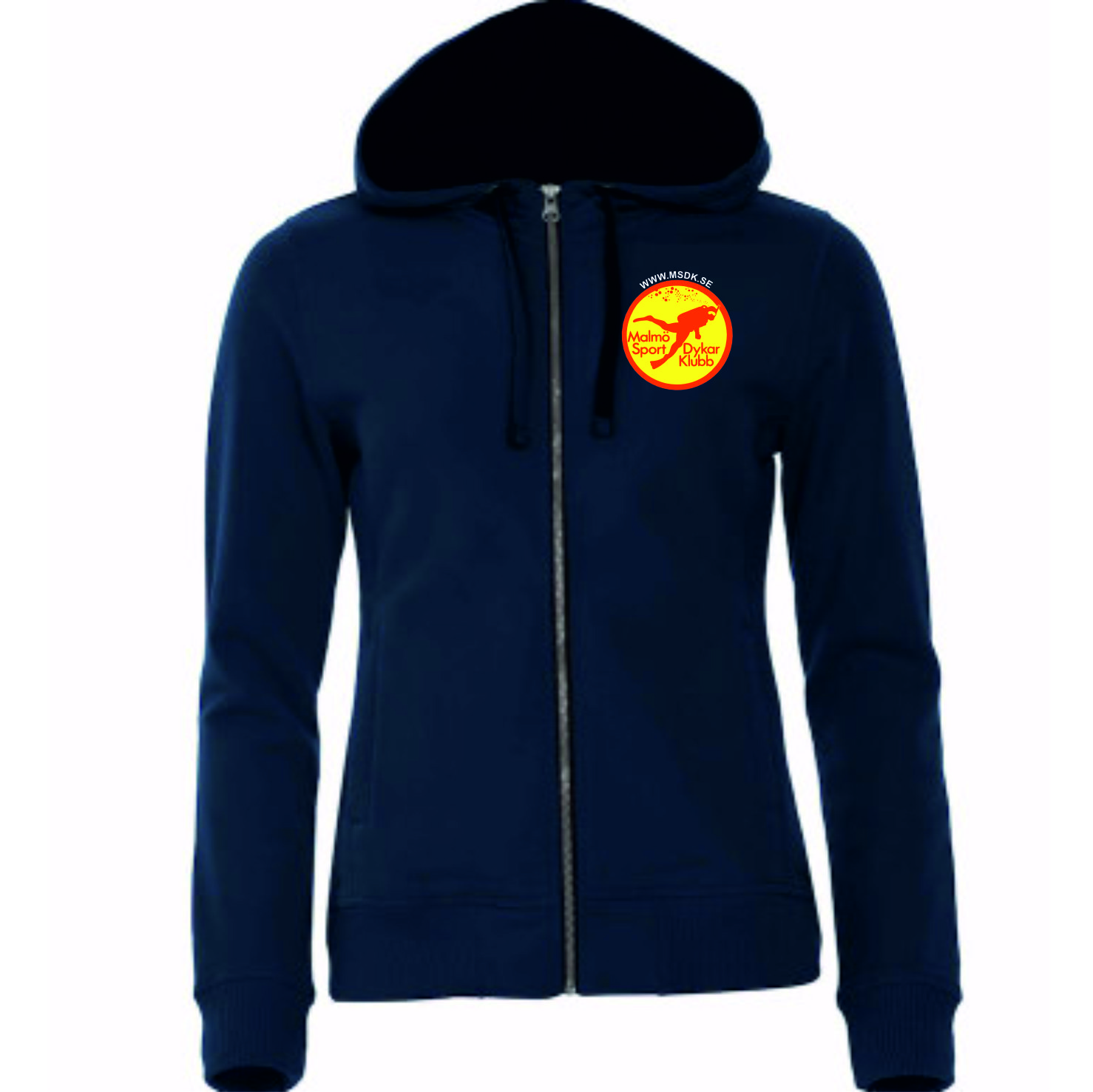 Hoodjacka Full Zip Malmö SDK, INSTRUKTÖR