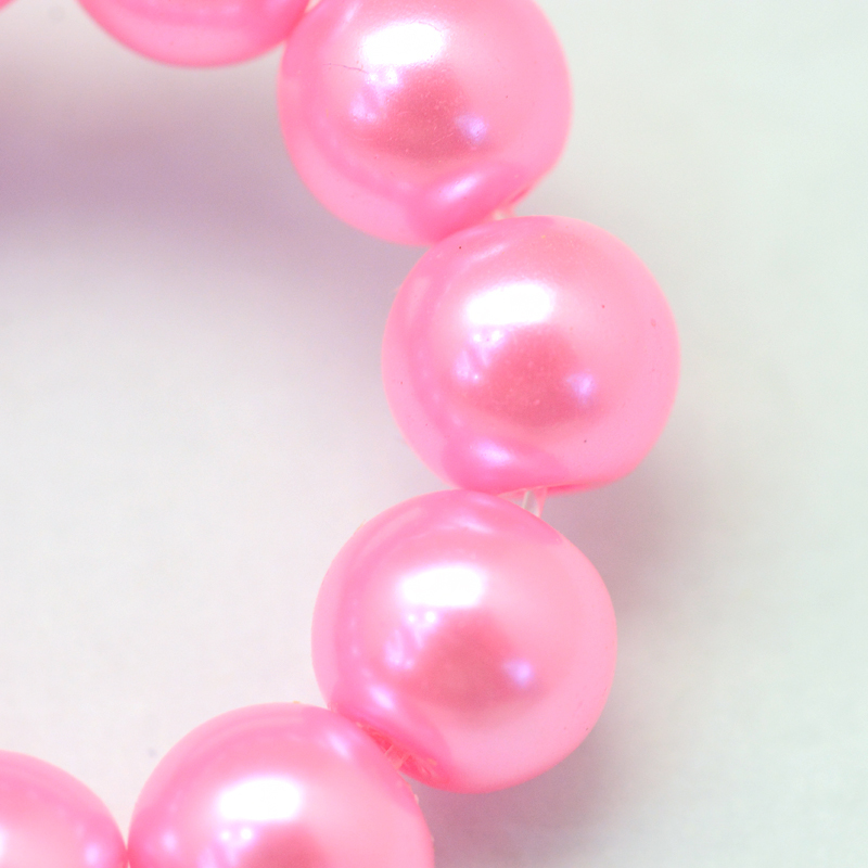 Glasvax 6mm rosa 100st - 3