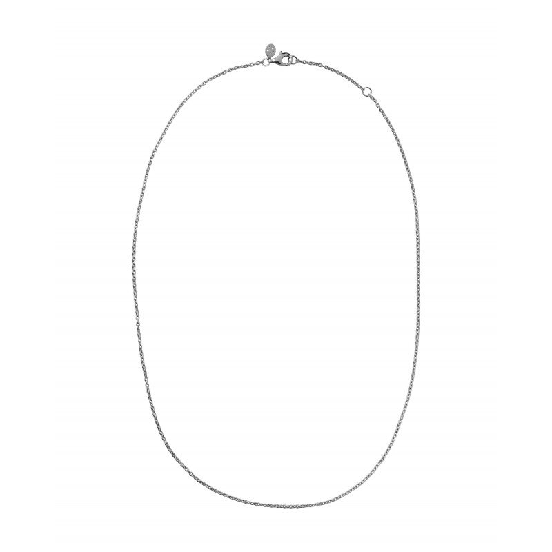 bybiehl Classic necklace - silver 80cm