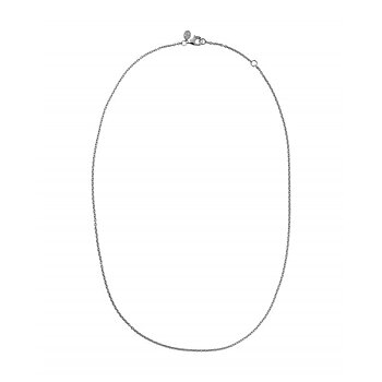 bybiehl Classic necklace - silver 80cm