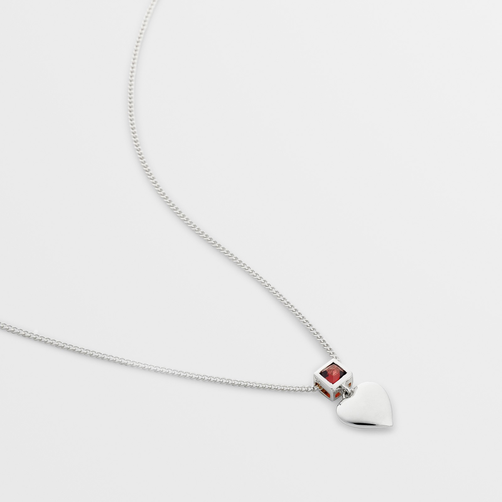 Syster P Young at Heart halsband silver - 2