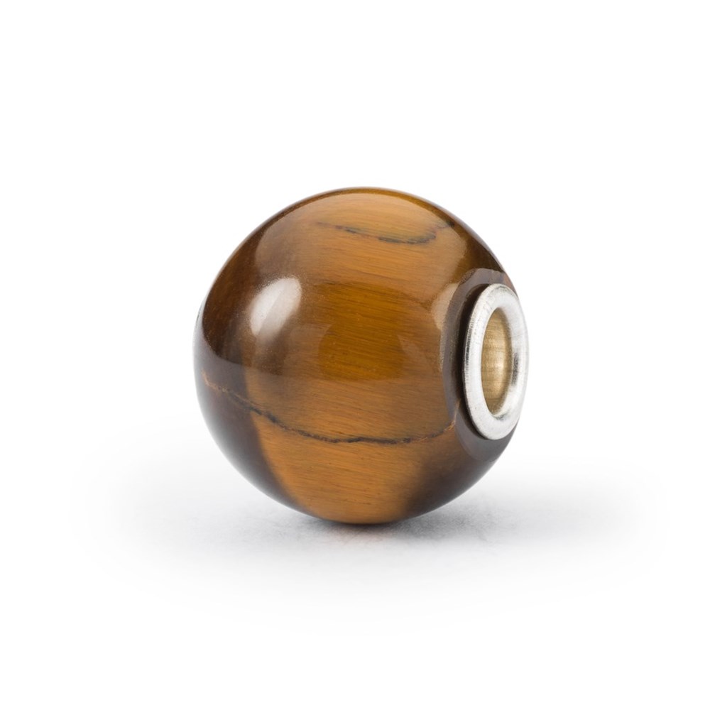 Trollbeads Jumbo Tigeröga stenkula