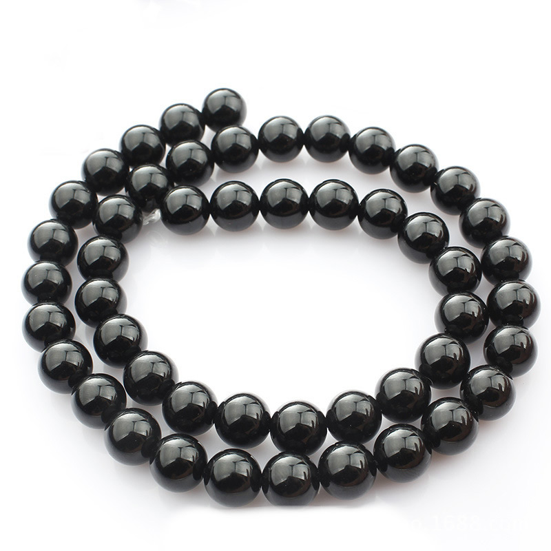 Agat 10mm svart onyx
