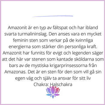 Amazonit 10mm 10st frostad halvädelsten