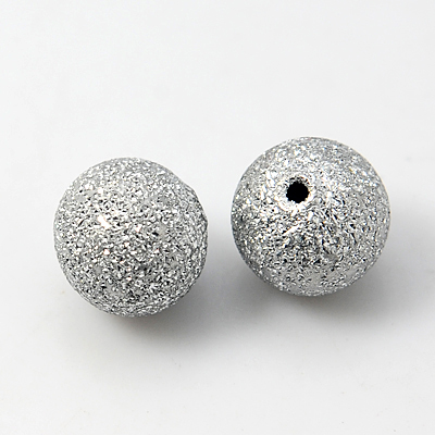 Stardust metallpärlor 6 och 8 mm antiksilverfärgad 20 st