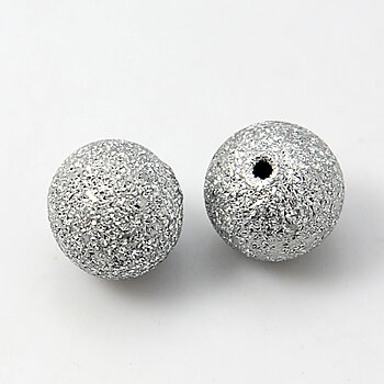 Stardust metallpärlor 6 och 8 mm antiksilverfärgad 20 st