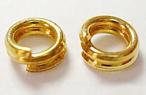 Loopringar 7mm guld