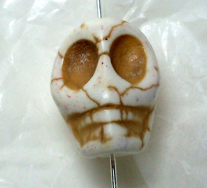 Skalle natur 17x18mm 6st - 3