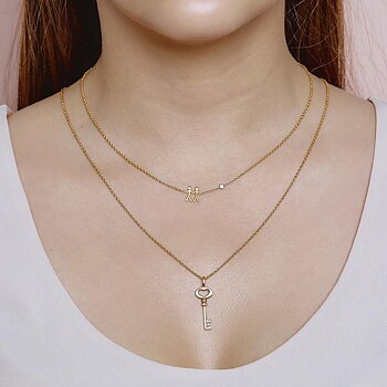 byBiehl Together- My Love  halsband guld