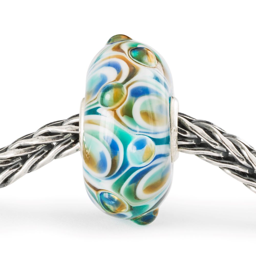 Trollbeads Secret Spring glaskula - 2