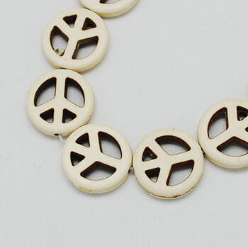 Peacemärken 25mm hel sträng 