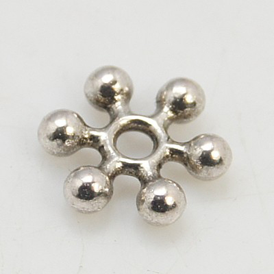 Snöflinga antiksilver 50st spacer - 2
