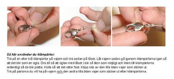 Klämpärlor 2 mm silverfärgade ca 10 000 st