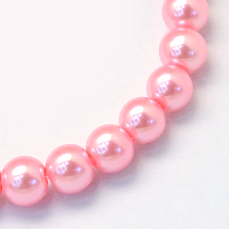 Glasvax 8mm rosa - 4