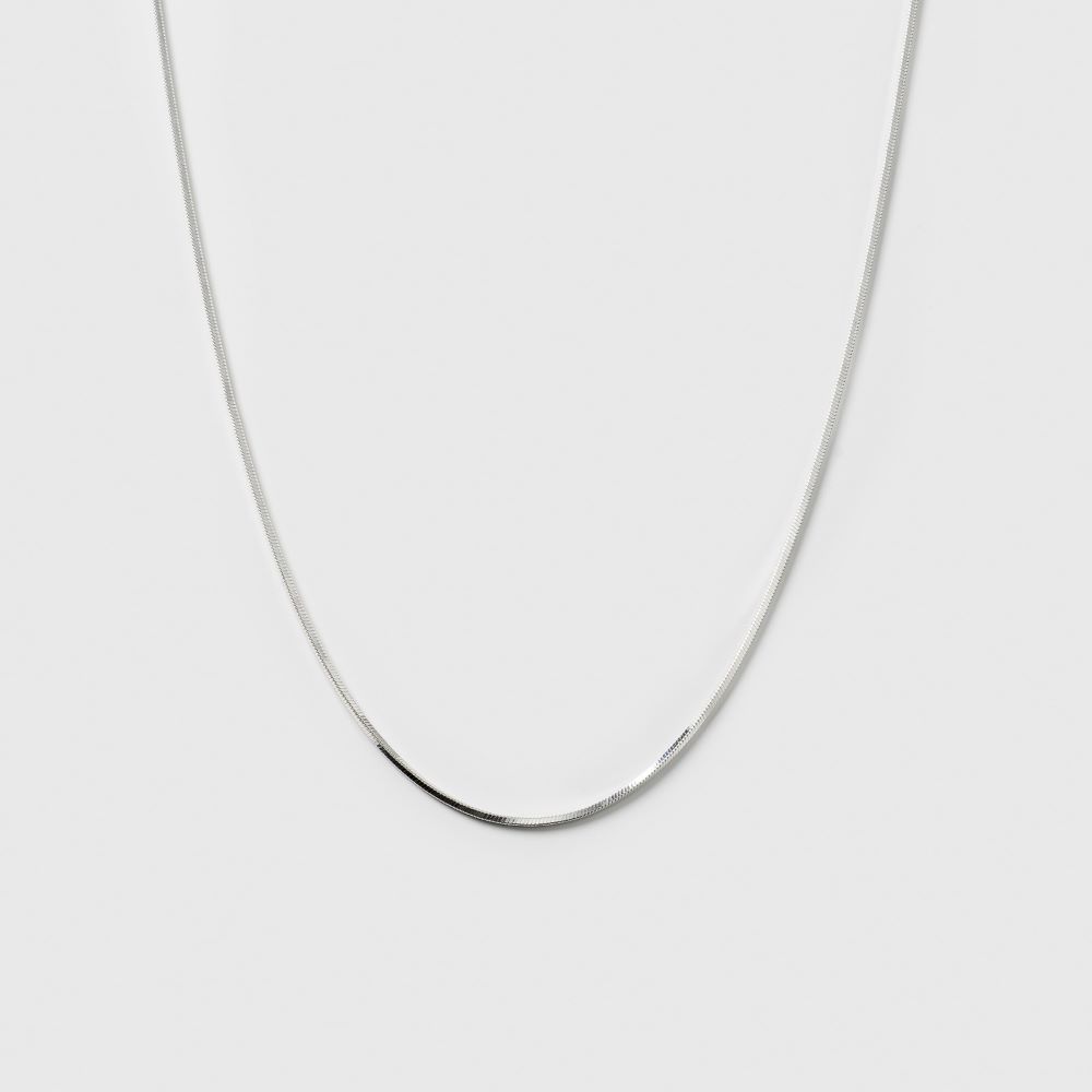 Syster P Sheer Mirror halsband silver