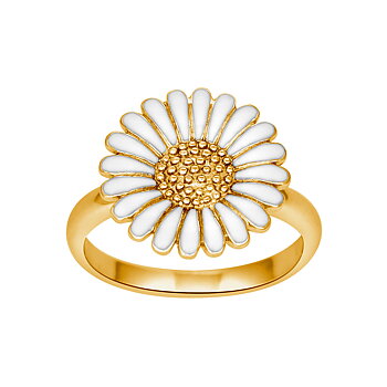 Siersbøl Margerit ring guld