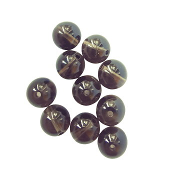 Rökkvarts 10mm 10st halvädelsten