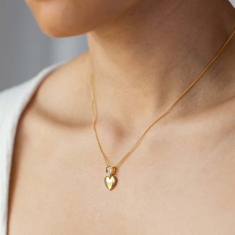 Syster P Young at Heart halsband guld - 2