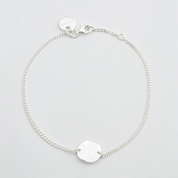 Syster P Hammered armband silver