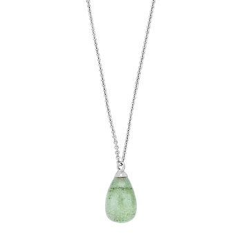 Nordahl Sweet halsband droppe aventurin silver