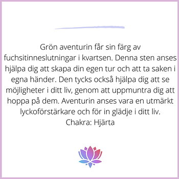 Aventurin grön 6 mm – rund pärla på sträng