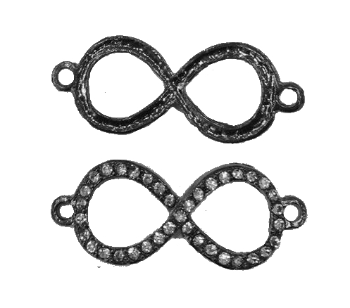 Mellandel strass eternity connector - 2