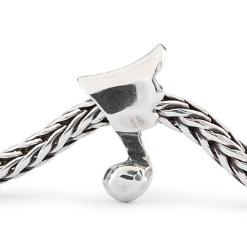 Trollbeads Music Note silverkula 