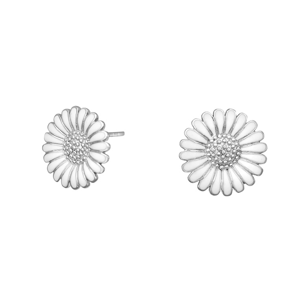 Siersbøl Margerit örstickare silver
