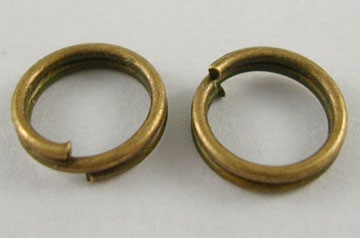 Loopringar 7mm brons