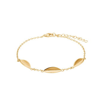 Nordahl Leaves armband guld