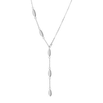 Nordahl Leaves halsband silver