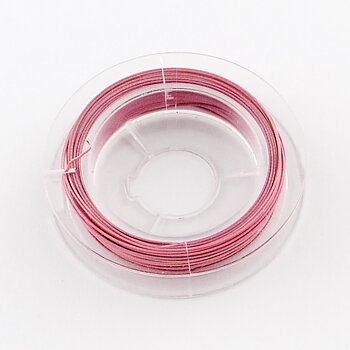 Wire rosaröd 0,38