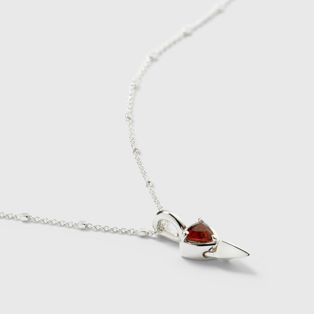 Syster P Mrs H Spike halsband silver - 3